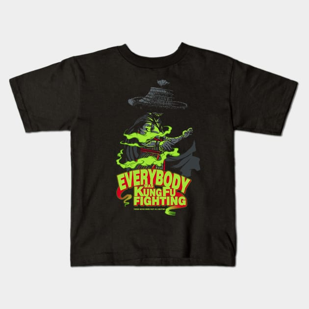 A Little Bit Frightening Kids T-Shirt by AndreusD